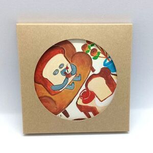Pandorobo / bread thief coaster
